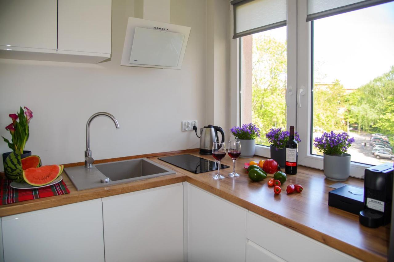 Apartamento de 46 m2, 3 quarto(s) e 1 banheiro(s) em Long Gardens Gdańsk Exterior foto